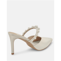 DOLCE VITA KANIKA PEARL HEELS - VANILLA SILK