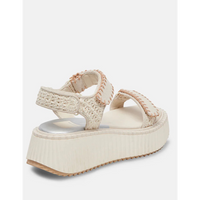 DOLCE VITA DEBRA SANDALS - IVORY SUEDE