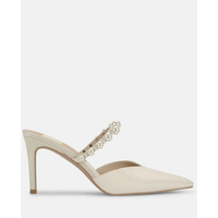 DOLCE VITA KANIKA PEARL HEELS - VANILLA SILK