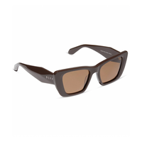 DIFF AURA • TRUFFLE + BROWN SUNGLASSES