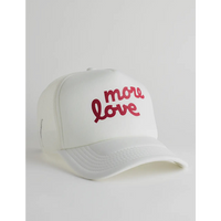 MORE LOVE TRUCKER HAT