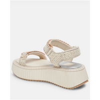 DOLCE VITA DEBRA SANDALS - IVORY SUEDE