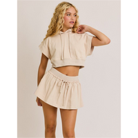 THE CARMIN TOP & SKORT SET