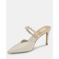 DOLCE VITA KANIKA PEARL HEELS - VANILLA SILK