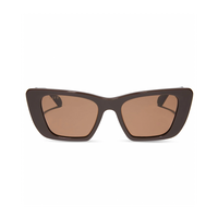 DIFF AURA • TRUFFLE + BROWN SUNGLASSES