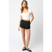 THE HAN LINEN SHORTS