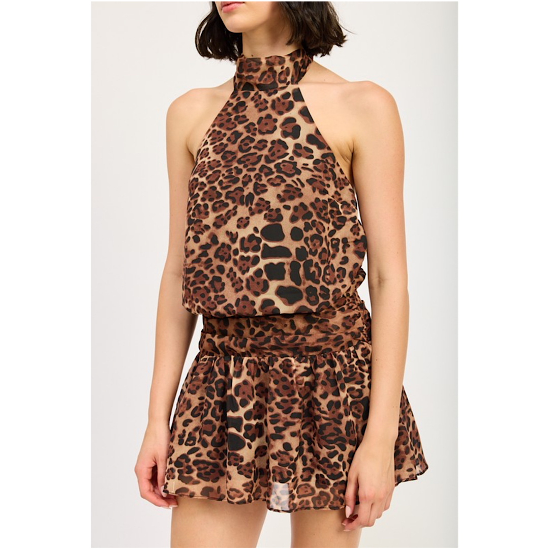 THE TIME HAS COME LEOPARD DRESS