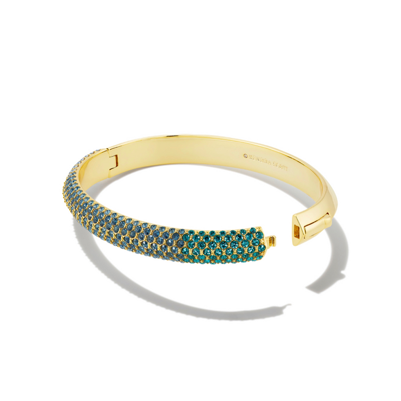 KENDRA SCOTT MIKKI PAVE BANGLE BRACELET