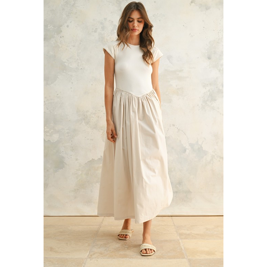 BREAKING HEARTS MIDI DRESS