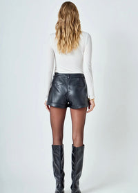 LOOKING FOR YOU LEATHER SHORTS
