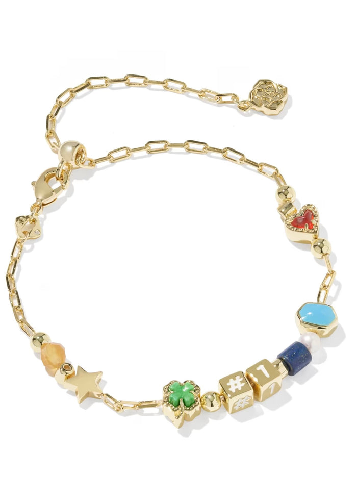 KENDRA SCOTT LACEY DELICATE CHAIN BRACELET