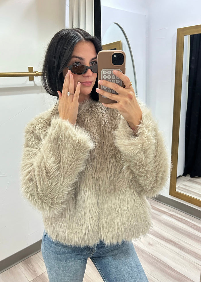 BACK IN TIME FUR JACKET