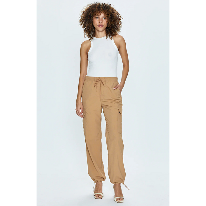 PISTOLA JADE LIGHTWEIGHT CARGO TROUSERS - CAMEL