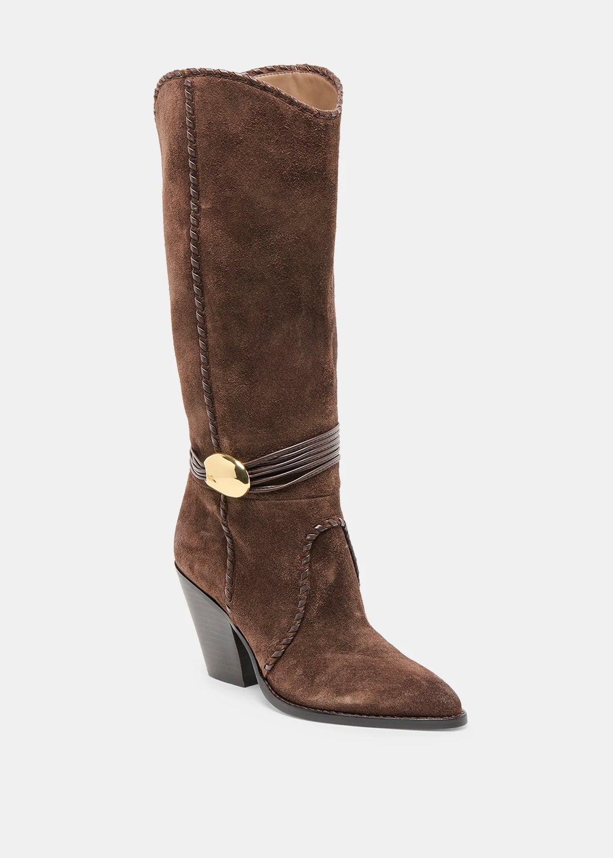 DOLCE VITA JODY BOOTS DARK BROWN SUEDE