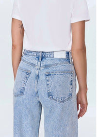 PISTOLA TATE HIGH RISE BOWED WIDE LEG JEAN - MODENA