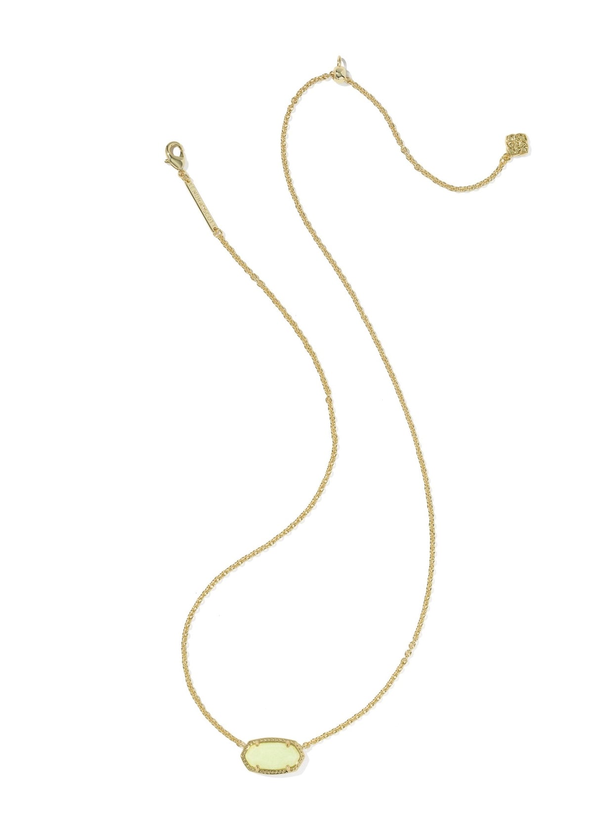 KENDRA SCOTT ELISA BOO SHORT PENDANT NECKLACE