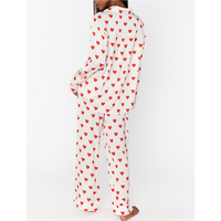 SHOW ME YOUR MUMU CLASSIC PJ SET - QUEEN OF HEARTS SILKY