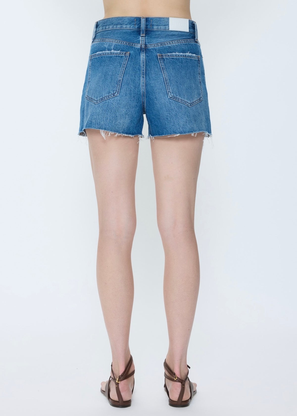 PISTOLA NOVA HIGH RISE CUT OFF SHORTS - CALLING