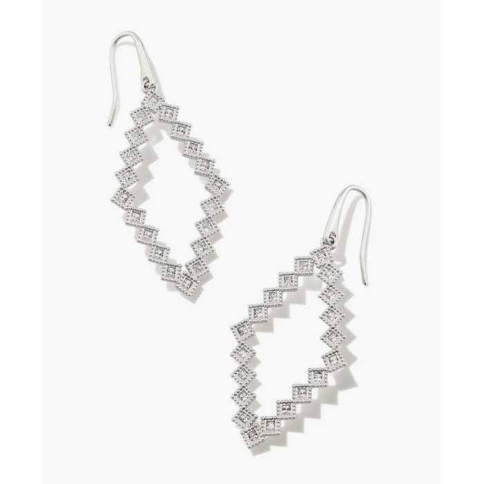 KENDRA SCOTT KINSLEY OPEN FRAME EARRINGS