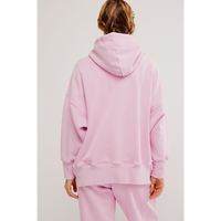 FREE PEOPLE MOVEMENT SPRINT TO THE FINISH HOODIE - POWDER PINK