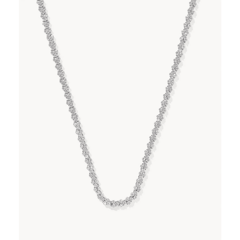 KENDRA SCOTT EMERY TENNIS NECKLACE