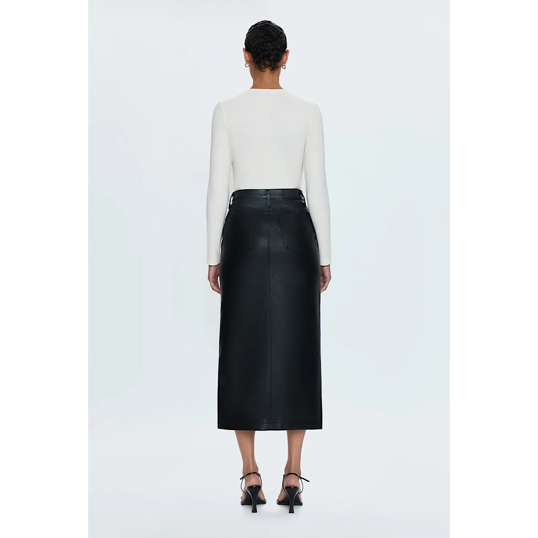 PISTOLA ALICE MIDI SKIRT - SLATE BLACK