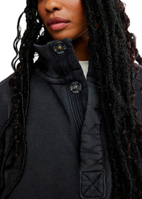 FREE PEOPLE TIMELESS PULLOVER - BLACK