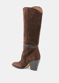 DOLCE VITA JODY BOOTS DARK BROWN SUEDE