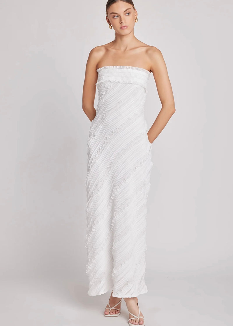 JULIETTE RUFFLED MAXI DRESS