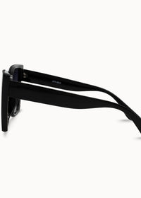 DAX EYEWEAR ATHENA CAT EYE SUNGLASSES - BLACK OMBRÉ