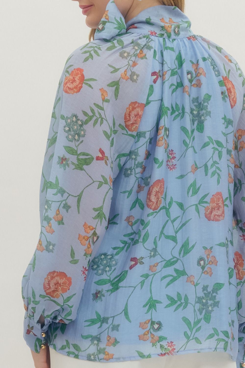 THE SAMMY FLORAL BLOUSE