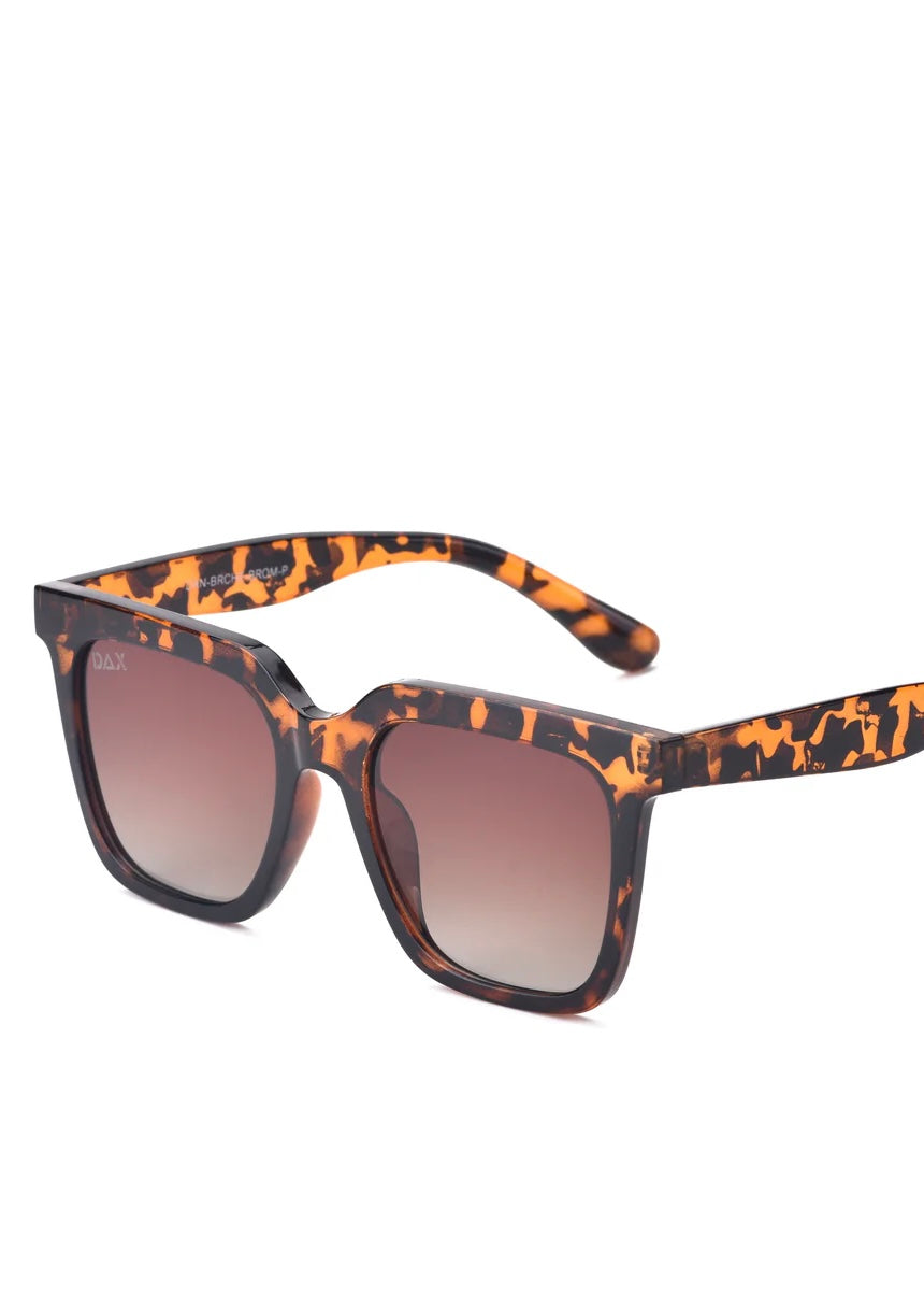 DAX EYEWEAR DANI SUNGLASSES - BROWN CHEETAH