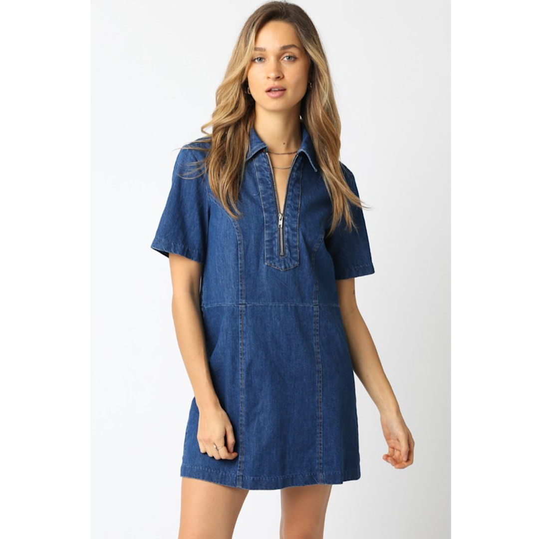 THE LYDIA DENIM DRESS