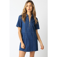 THE LYDIA DENIM DRESS