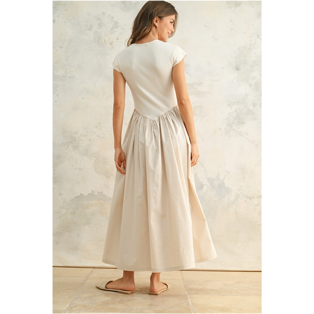 BREAKING HEARTS MIDI DRESS