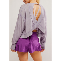 FREE PEOPLE MOVEMENT GET YOUR FLIRT ON SHORTS - CHAMPION