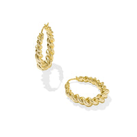 KENDRA SCOTT HAISLEY HOOP EARRINGS