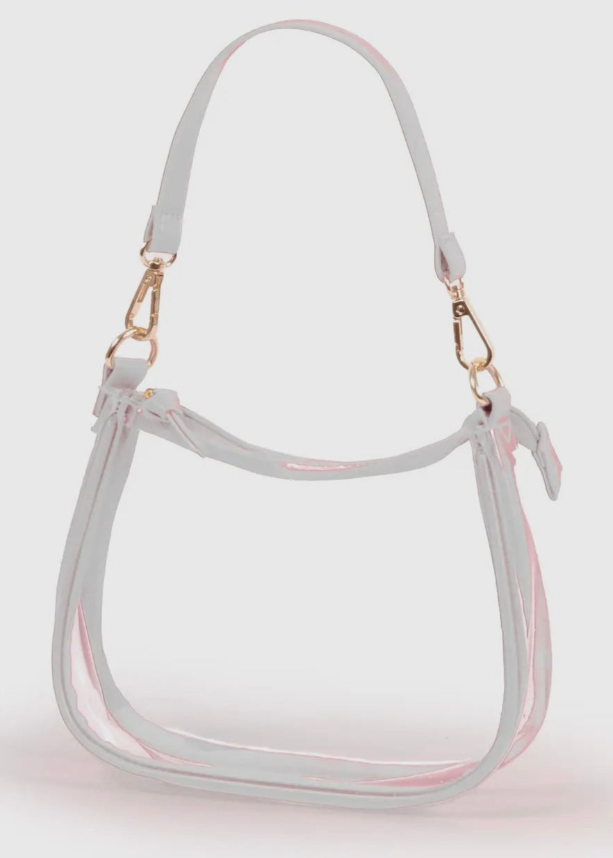 CLEAR SHOULDER PURSE