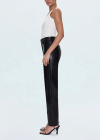 PISTOLA CASSIE SUPER HIGH RISE STRAIGHT PANT - ONYX
