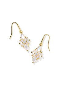 KENDRA SCOTT ABBIE CRYSTAL DROP EARRINGS