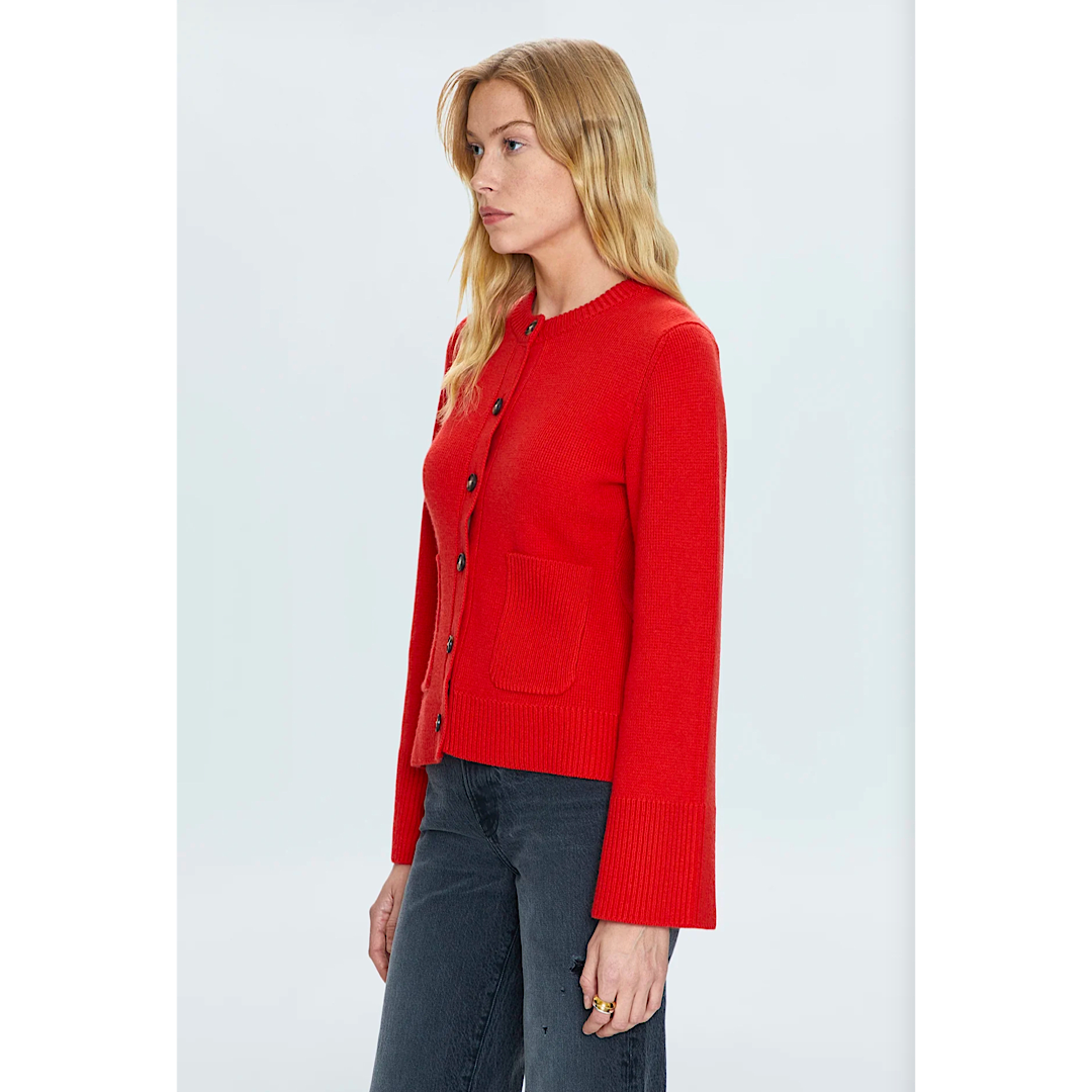 PISTOLA DANI CARDIGAN - ROUGE