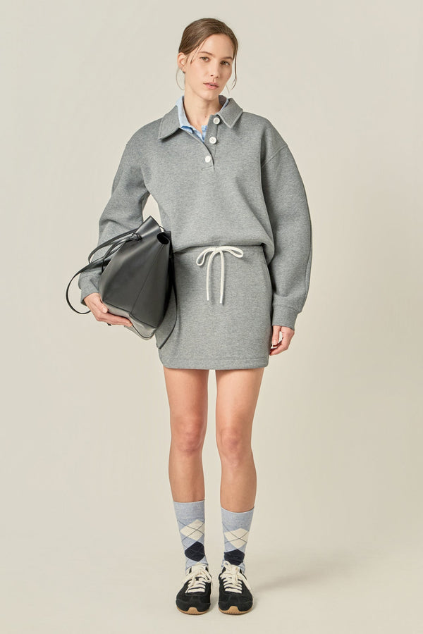 THE SCUBA MINI SKIRT
