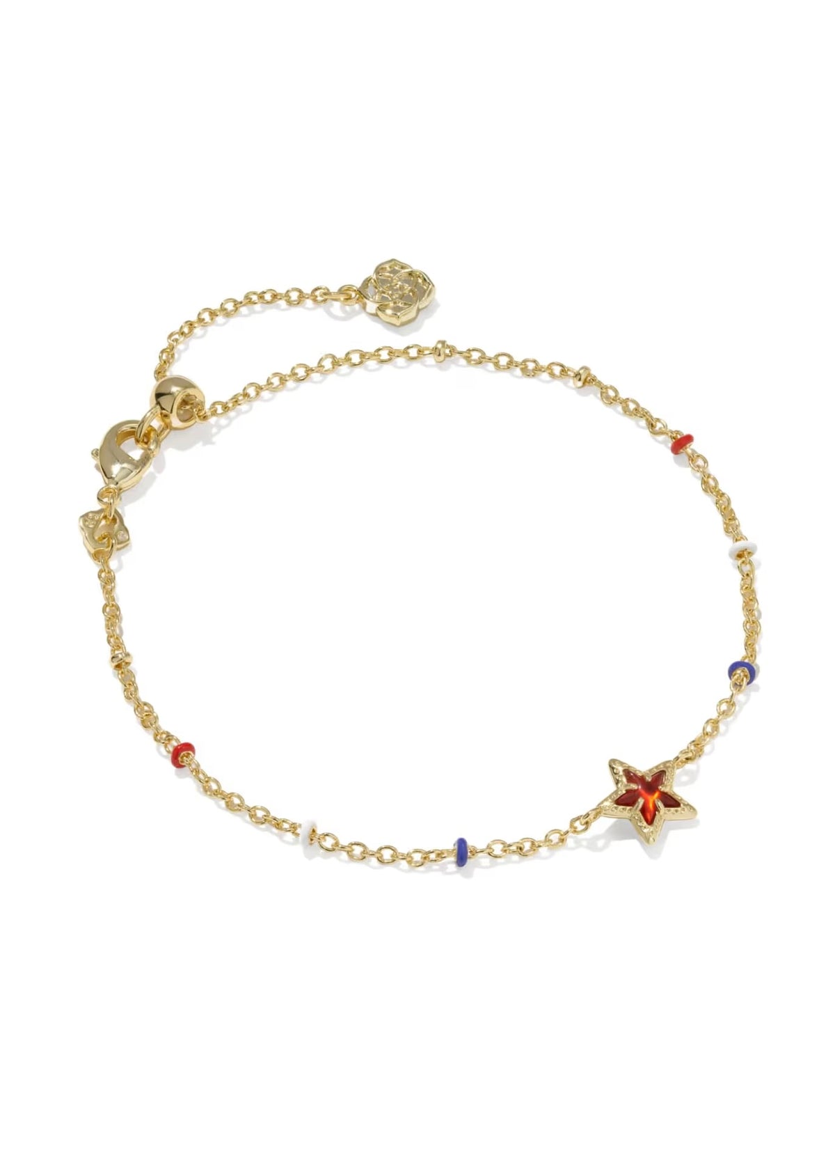 KENDRA SCOTT MINI CASSIDY DELICATE CHAIN BRACELET - GOLD