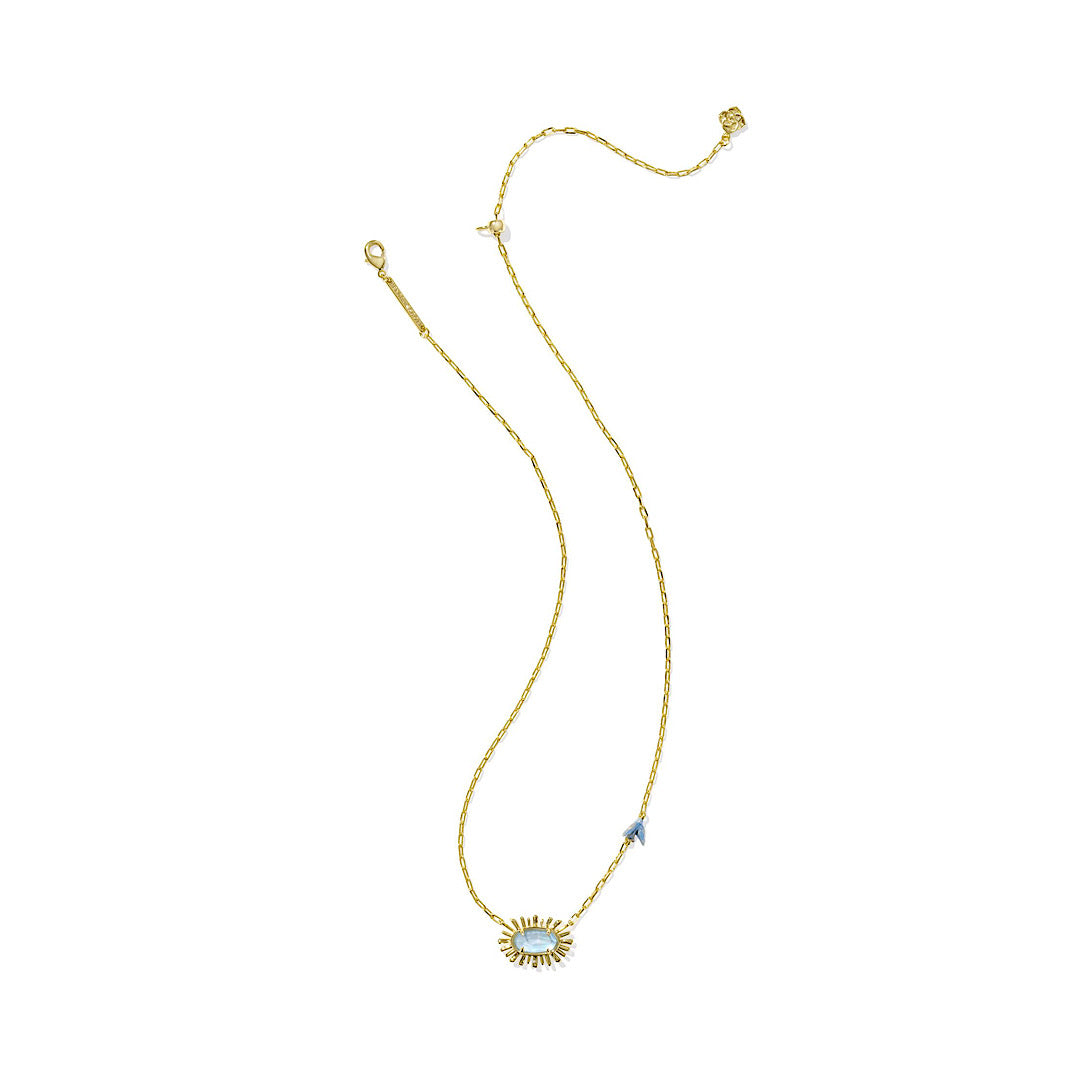 KENDRA SCOTT ELISA BIRD SHORT PENDANT NECKLACE