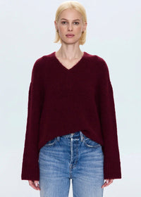 PISTOLA TALIA SWEATER - CLARET