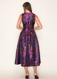 THE FYNN FLORAL MIDI DRESS