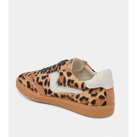 DOLCE VITA NOTICE STITCH SNEAKERS - DK LEOPARD CALF HAIR