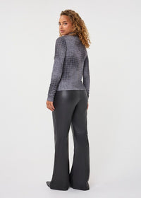 ESQUALO TOP CHECK PRINT
