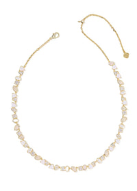 KENDRA SCOTT ISABELLE GOLD TENNIS NECKLACE