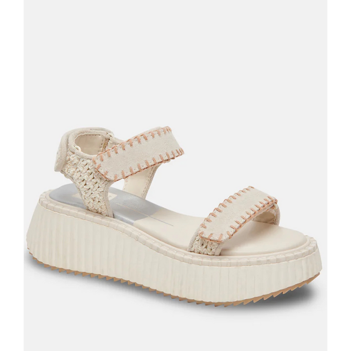 DOLCE VITA DEBRA SANDALS - IVORY SUEDE